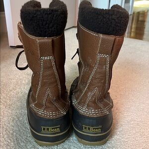 L.L. Bean Brown and Black Winter Boots